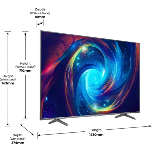 Hisense 55'' QLED 55E7KQ PRO 4K Smart TV