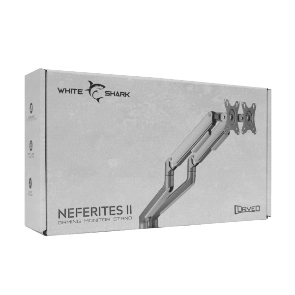 White Shark Stalak za monitor GMS-3208 Neferites II za 2 monitora