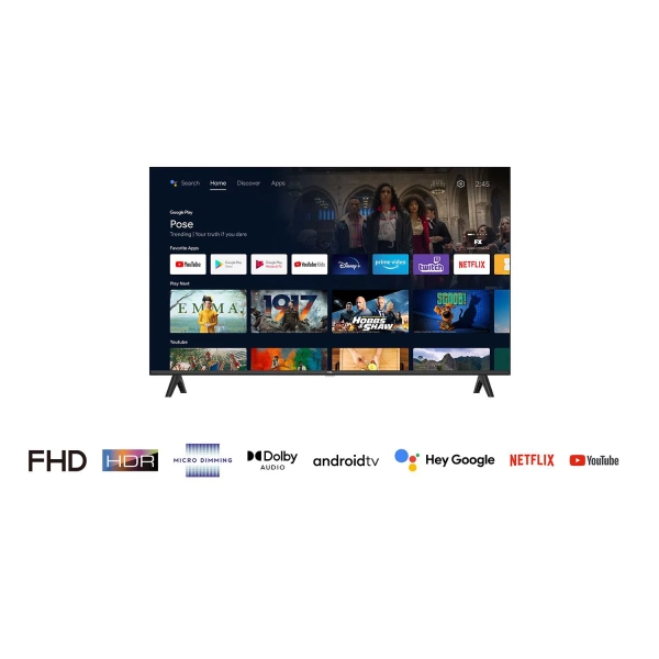 TCL 40'' 40S5400A Android TV