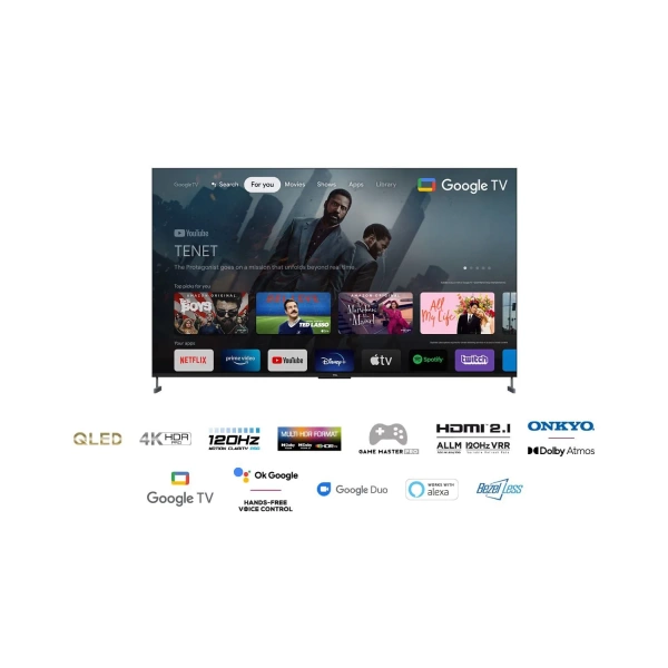 TV 98" TCL QLED 98C735 Google TV