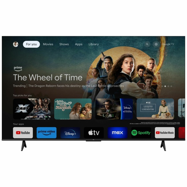 TCL 75" 75V6B LED TV UHD Google TV