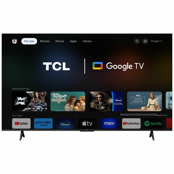 TCL 75" 75V6B LED TV UHD Google TV