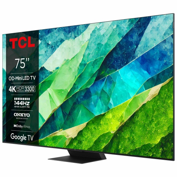 TCL MINI LED TV 75" 75C855 Google TV