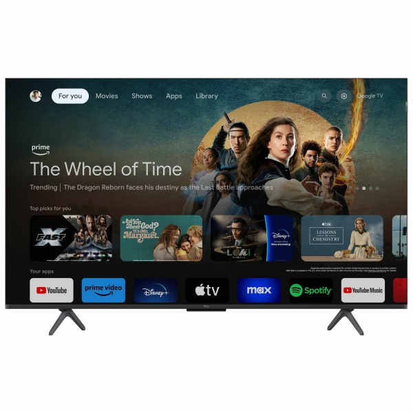 TCL QLED TV 50" 50C655 Google TV