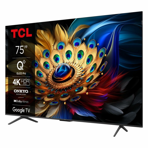 TCL QLED TV 75" 75C655 Google TV