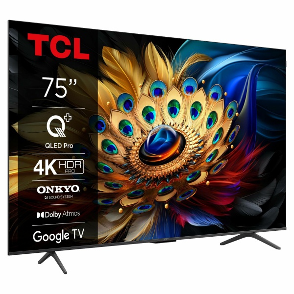 TCL QLED TV 75" 75C655 Google TV