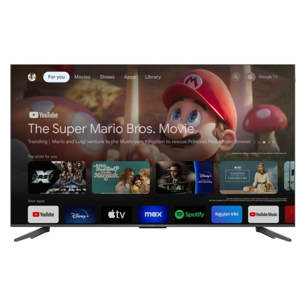 TCL QLED TV 75" 75C655 PRO Google TV