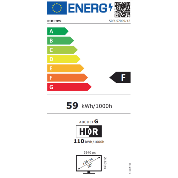 Philips 50'' 50PUS7009/12 LED UHD Smart (Titan OS)