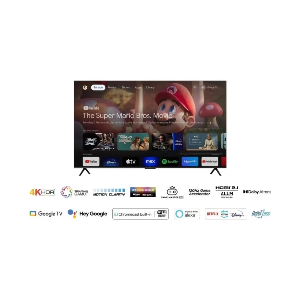 TCL 85'' 85V6B LED 4K TV Google TV