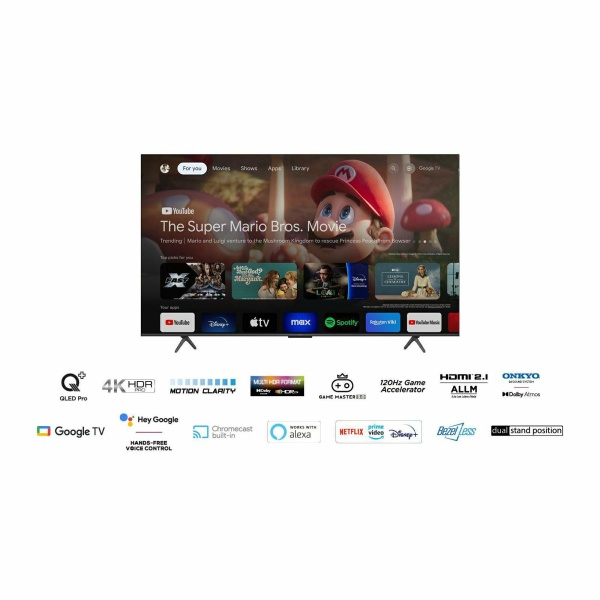 TCL 65" 65C655 QLED TV Google TV