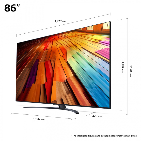 LG 86'' UHD 86UT81003LA 4K Smart TV