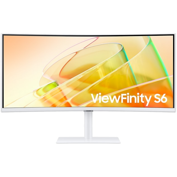 Samsung Monitor 34" ViewFinity S6 S65TC LS34C650TAUXEN VA UWQHD USB-C Thunderbolt zakrivljen zvučnici