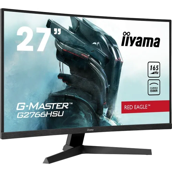 IIYAMA Monitor 27" G2766HSU-B1 VA Full HD 165Hz 1ms Zakrivljeni