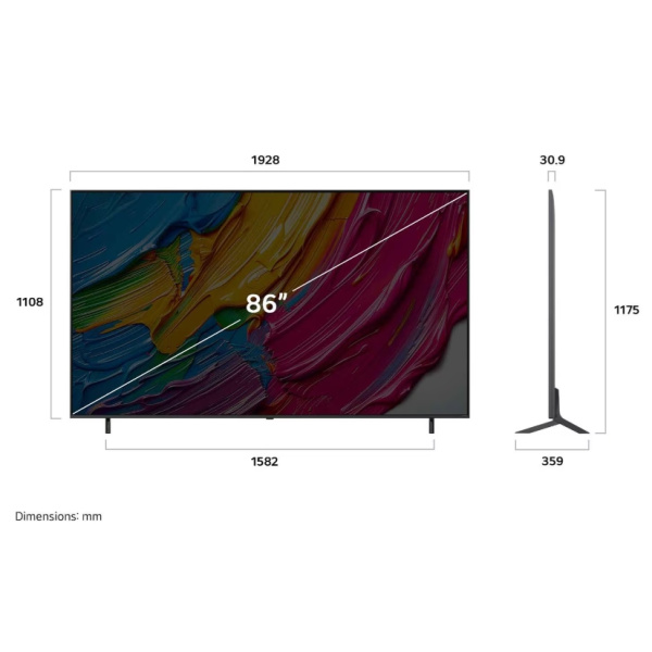 LG 86'' 86QNED80A3A 4K QNED HDR Smart TV - Slika 5