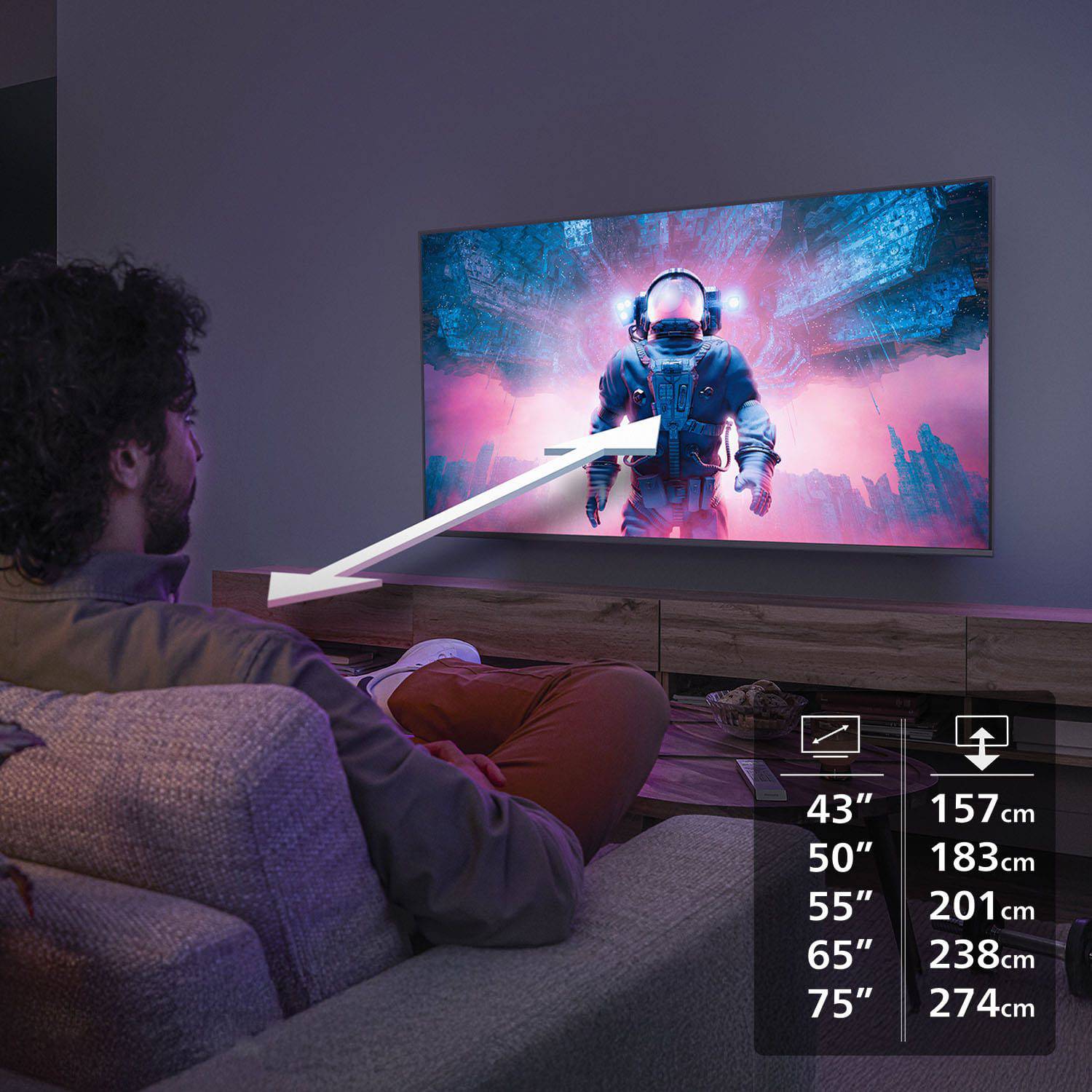 PHILIPS 43'' 43PUS7000/12 LED UHD Smart - Slika 3