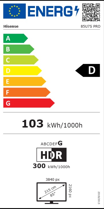 Hisense 85" 85U7S PRO ULED MiniLED 4K UHD - Slika 7