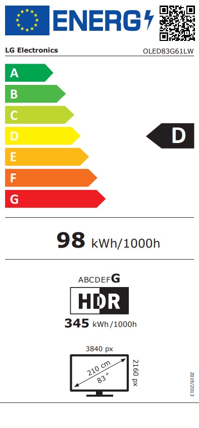 LG 83'' OLED83G61LW OLED 4K UHD 120Hz - Slika 9