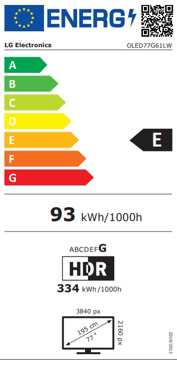 LG 77'' OLED77G61LW OLED 4K UHD 120Hz - Slika 9