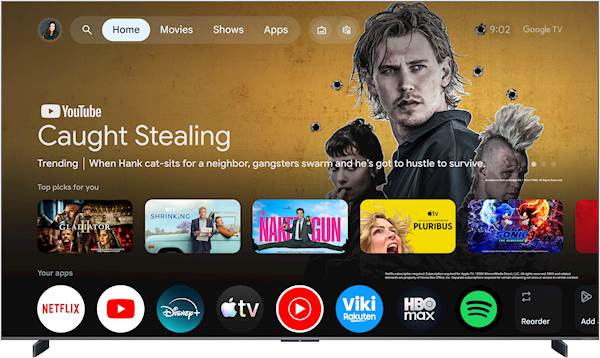 TCL 98'' 98C8L SQD Mini-LED Google TV 4K UHD - Slika 7