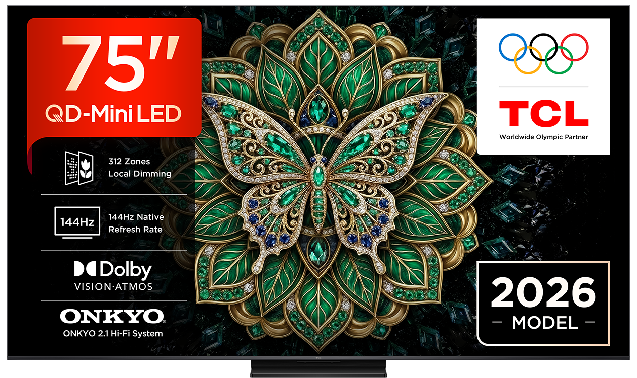 TCL 75" QD-Mini LED TV 75C6K PRO 4K UHD