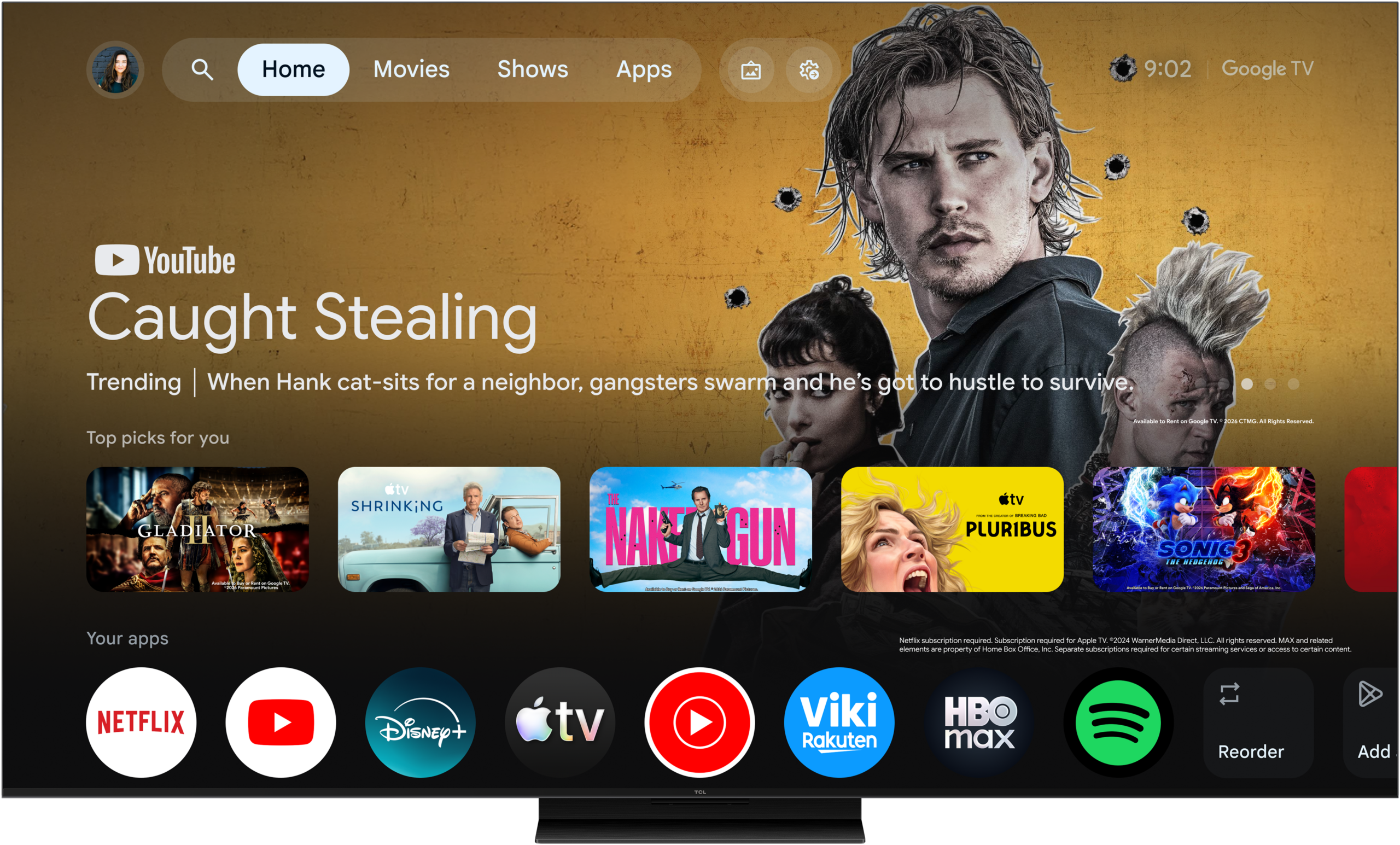 TCL RGB Mini-LED TV 85" 85RM7L Google TV - Slika 7