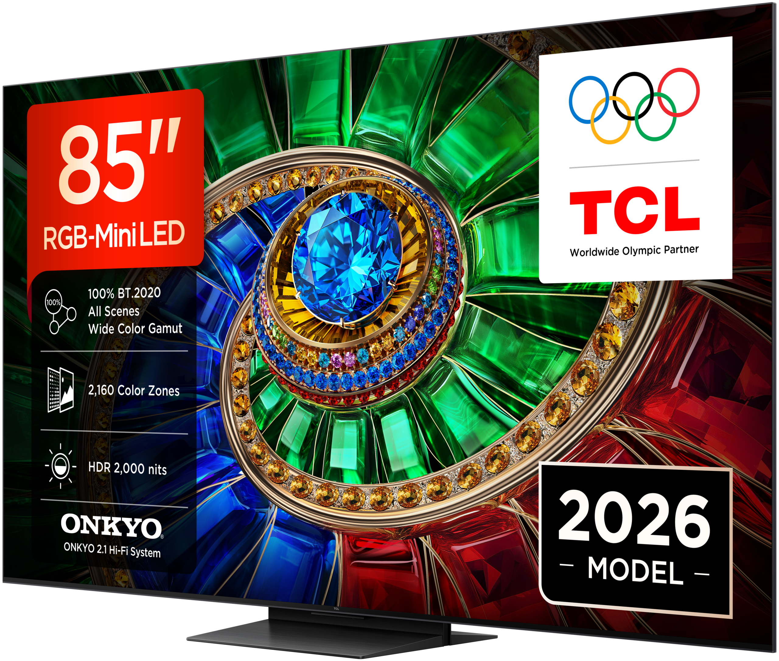 TCL RGB Mini-LED TV 85" 85RM7L Google TV - Slika 2