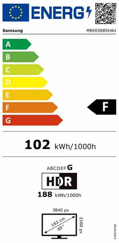 SAMSUNG 65'' MRE65R85HAUXXH Micro RGB Mini LED - Slika 5