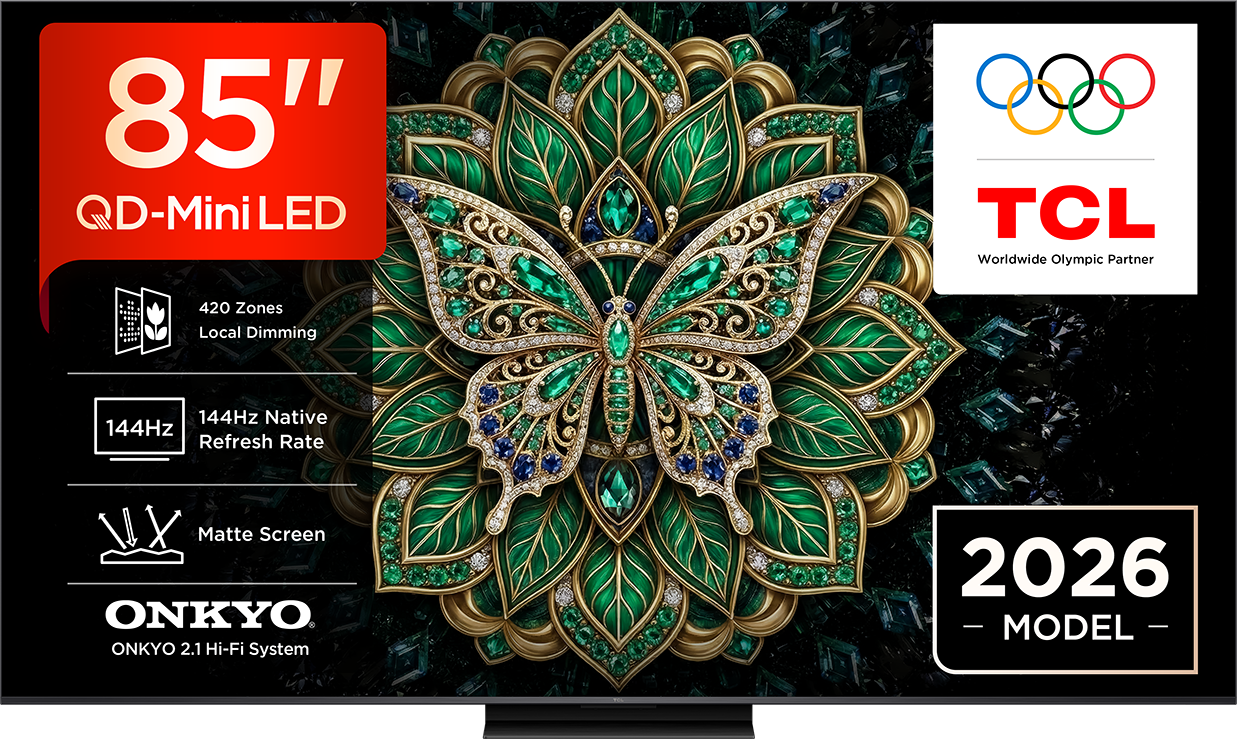 TCL 85" QD-Mini LED TV 85C6K PRO 4K UHD