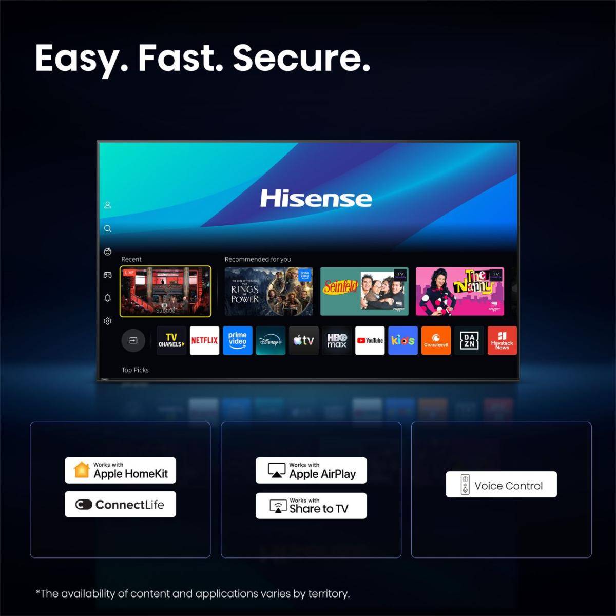 Hisense 43'' 43E7S QLED 4K UHD Quantum Dot - Slika 2