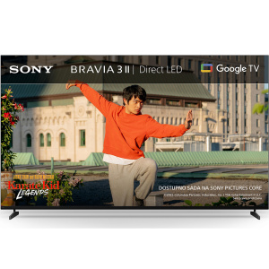 SONY 75'' K75XR35M2PB BRAVIA 3 II LED UHD Google TV