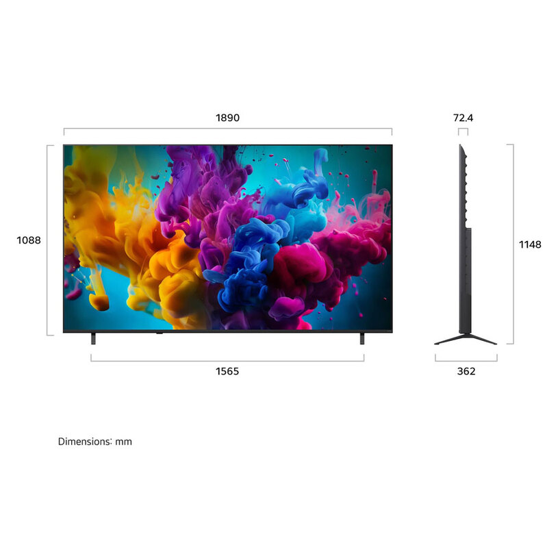 LG 85 85QNED8MB6A Mini LED RGB 4K UHD - Slika 8