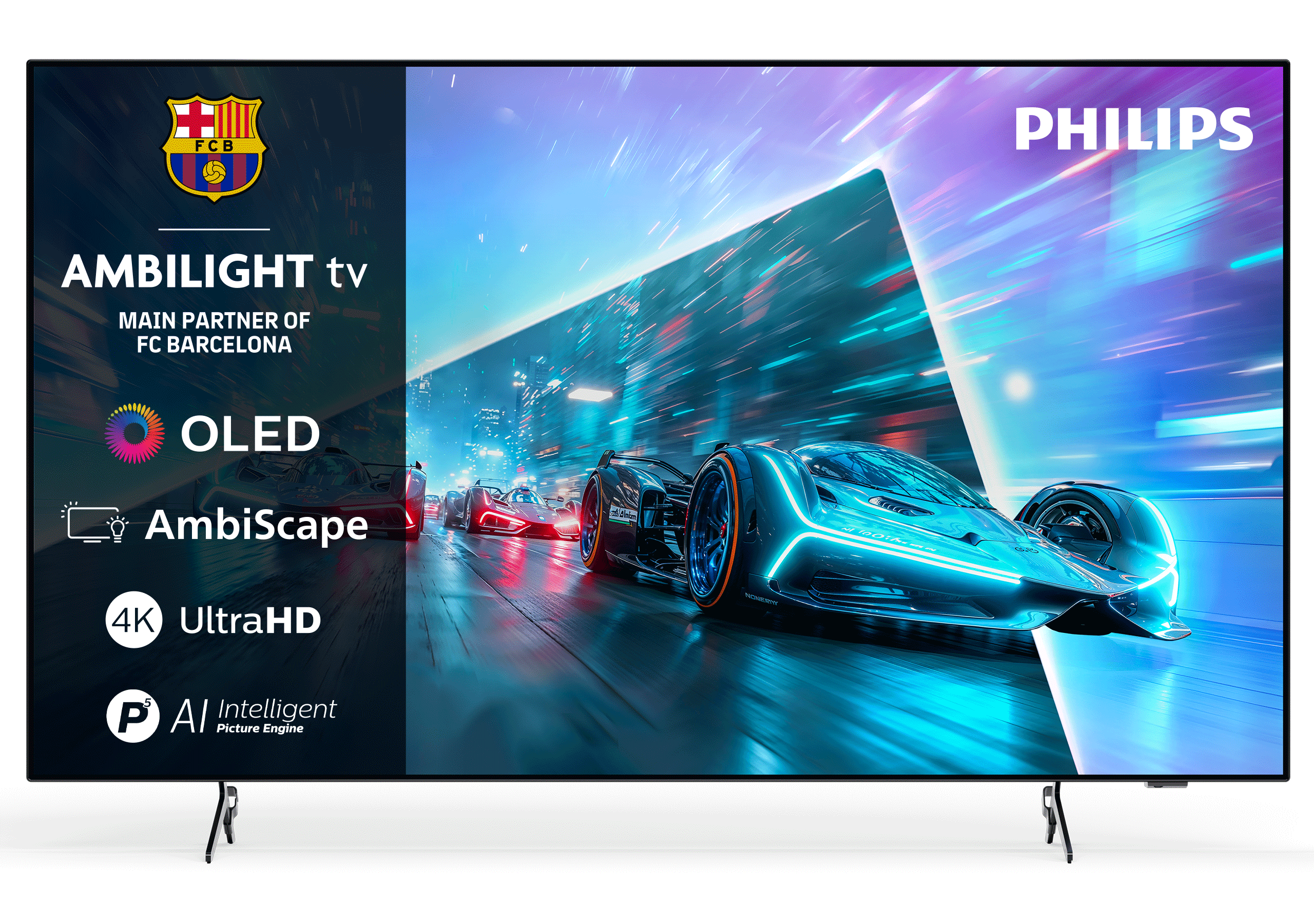 PHILIPS 55'' 55OLED761/12 OLED UHD Ambilight3