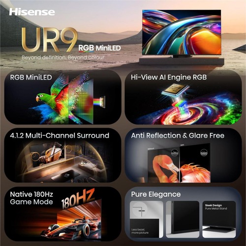 Hisense 85" 85UR8S RGB Mini LED 4K UHD - Slika 2